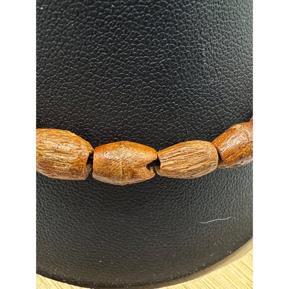 Handcrafted Wooden Beaded Bracelet - Picture 6 of 7